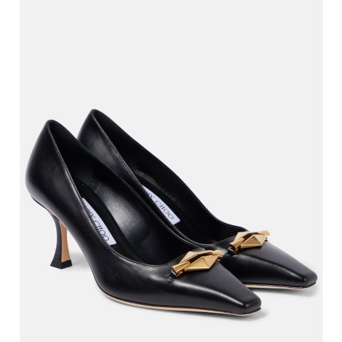 Jimmy ChooRyker 70 真皮高跟鞋