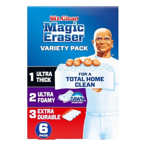 Mr. Clean 魔术橡皮擦混合装 6块