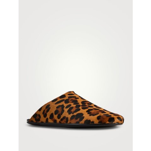 Gunter 小牛皮印花穆勒鞋