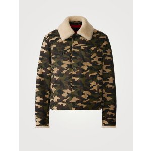 Nash 迷彩羊毛领夹克