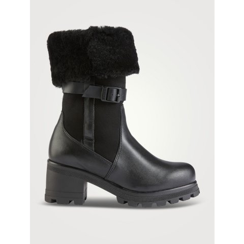 Alina 羊毛皮里皮靴
