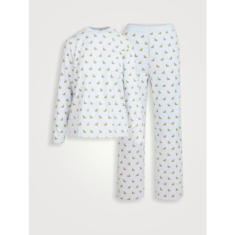 Boyfriend 长袖T恤宽松裤套装