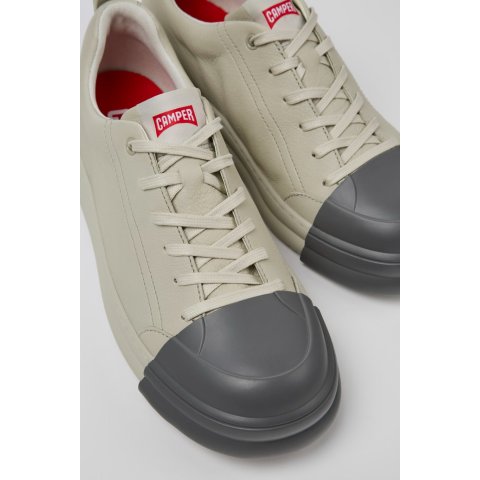 Junction Runner 女士灰色皮革运动鞋