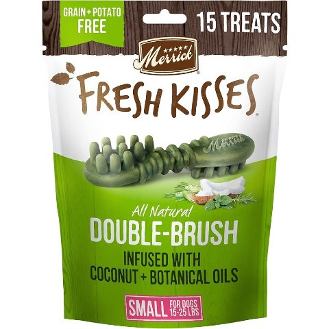 Fresh Kisses 小型刷椰子油洁齿棒 15支