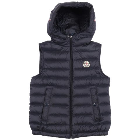 Moncler Uzzay 儿童连帽羽绒背心