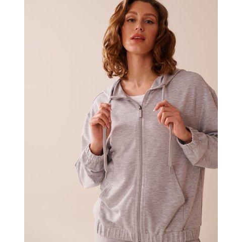 French Terry 连帽拉链卫衣