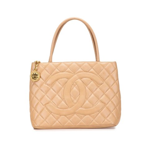 Chanel Caviar Medallion手提包 2003款