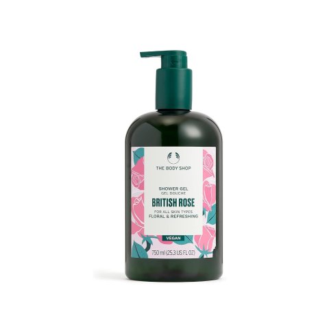 The Body Shop玫瑰沐浴露 750ml