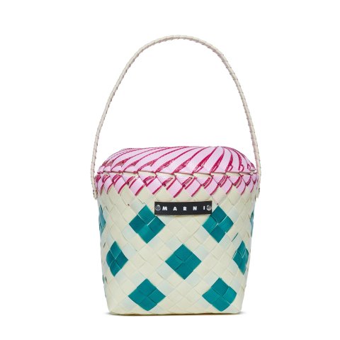Marni Kids 编织沙滩包