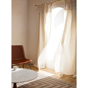 绑带窗帘 单片 130x220cm