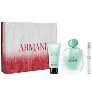 ARMANI值超$203.5Acqua di Gioia 香水100ml+10ml+50ml身体乳