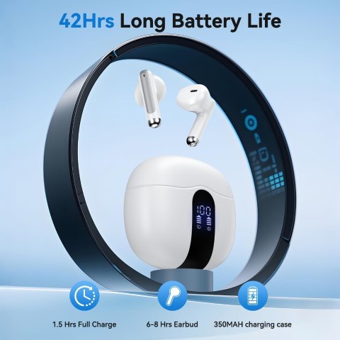 JYUESJKJ 无线蓝牙耳机 Bluetooth 5.4