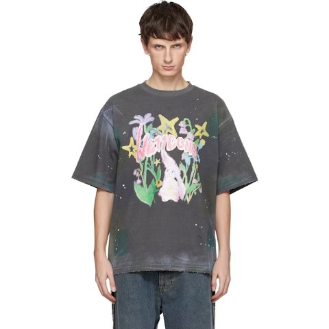 Dirty Painting 灰色T恤