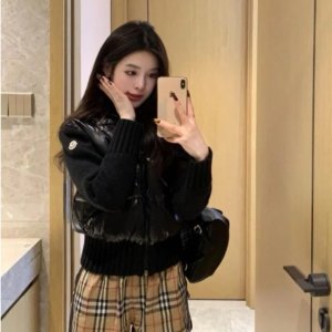 Moncler Enfant 拉链羊毛开衫