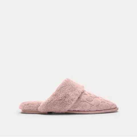 Sherpa 契形平底穆勒鞋 麂皮