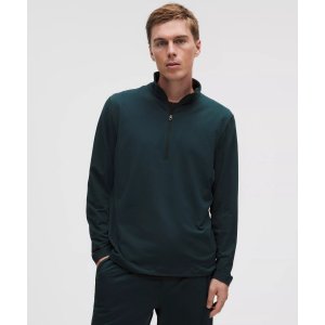 Lululemon超多色可选Soft Jersey 半拉链卫衣