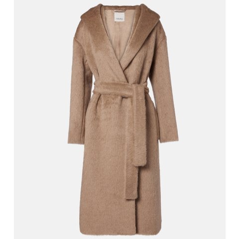 Eliana 羊驼羊毛羊绒混纺大衣