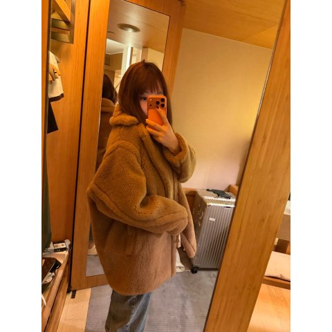 Max MaraCORVINO 4号泰迪短款外套