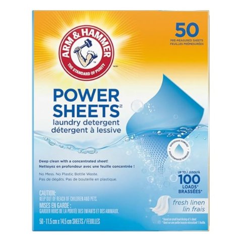ARM & HAMMER 快溶洗衣纸 50片