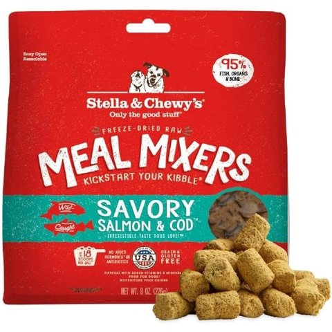 Stella & Chewy’s 三文鱼鳕鱼冻干狗粮 227g