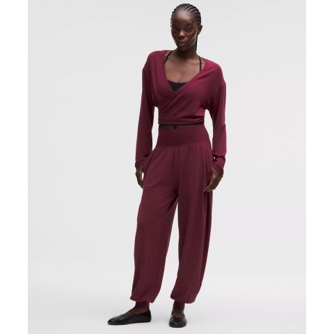 Rulu 高腰宽松瑜伽裤