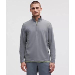 Lululemon非常好穿Soft Jersey 半拉链上衣