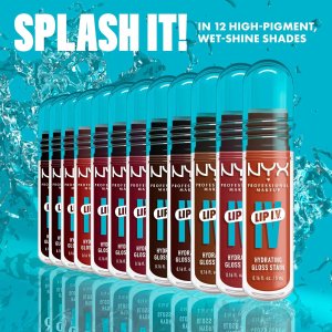 NYX Lip IV 水润亮泽唇釉 高显色度 长效保湿12小时