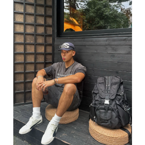 Puma提味你的ootdST Runner v4 男士皮革运动鞋