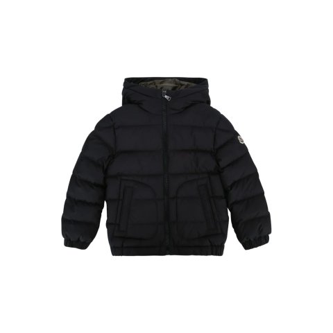 Moncler Enfant徽标羽绒夹克