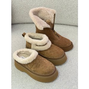Coach2降，之前$150码全Cecelia Clog 麂皮