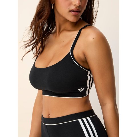 Adicolor 标志条纹文胸