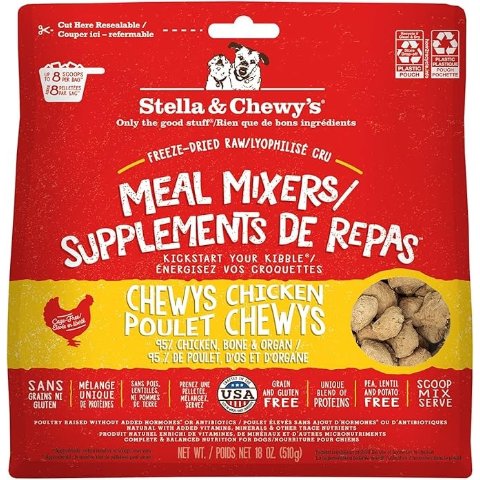 Stella & Chewy’s 冻干鸡肉拌料 510g