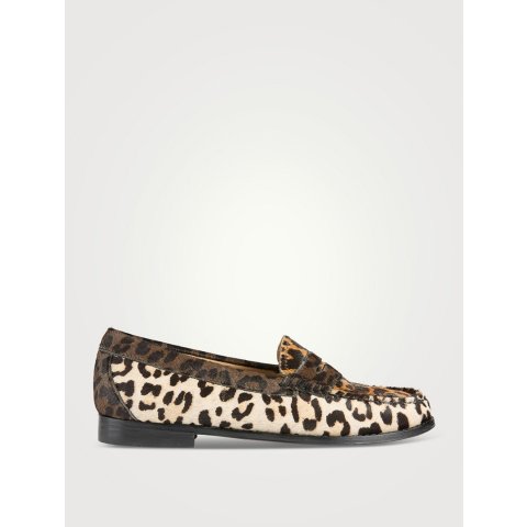 Weejuns Whitney 豹纹乐福鞋