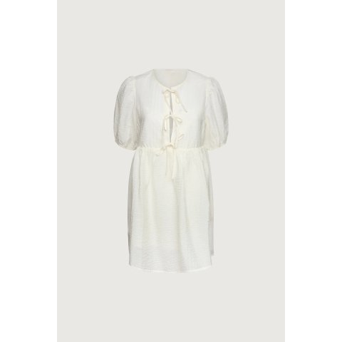 TIE FRONT Babydoll迷你连衣裙