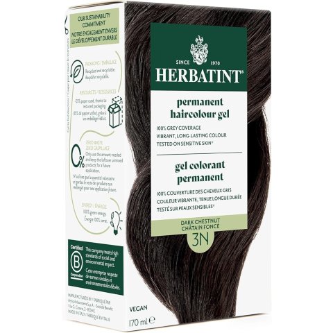 Herbatint 3N 染发膏 深栗色 无氨