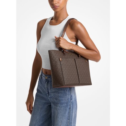 Michael KorsJet Set 中号托特包 Logo款