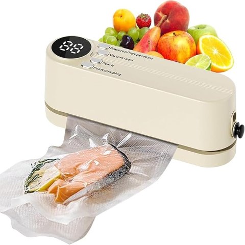 BEFYUS 食品真空封口机 60Kpa 米色