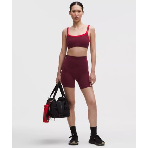 Lululemon Wunder Train 高腰短裤 6英寸