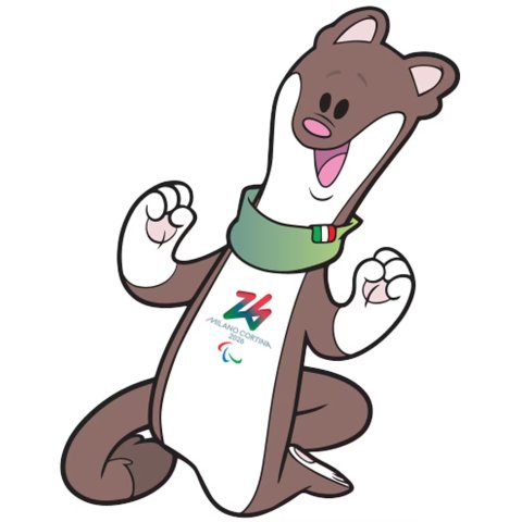 Milano Cortina 2026 Milo 徽章