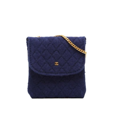 Mini 1990s绗缝斜挎包