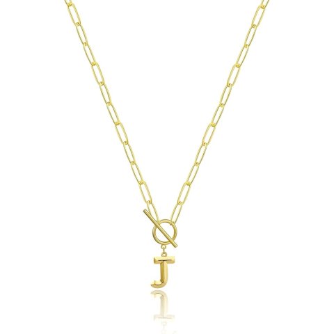 Dainty 14K金字母项链 女士