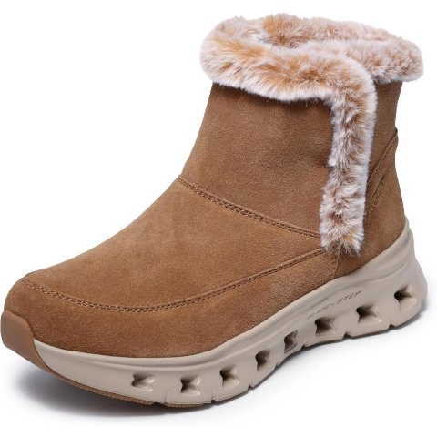 Skechers官网折后同价不包邮Skechers 防水雪地靴 保暖