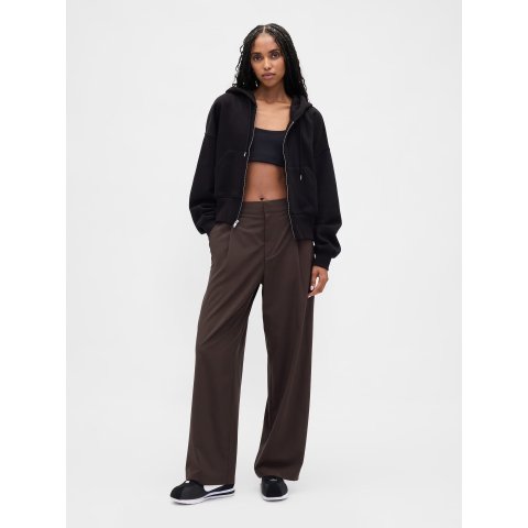 Fit 高腰休闲长裤