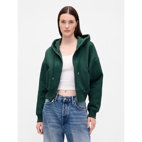 VintageSoft Wedge 拉链连帽衫