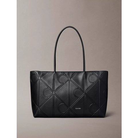 浮雕大logo托特包