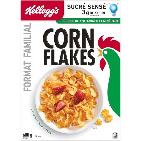 Kellogg s 玉米片 家庭装 600克
