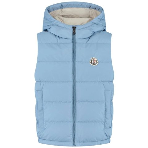 Moncler Fudo 儿童连帽羽绒马甲