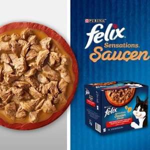 Purina 宠物粮大促 Felix猫粮、多口味猫罐罐€43收96罐