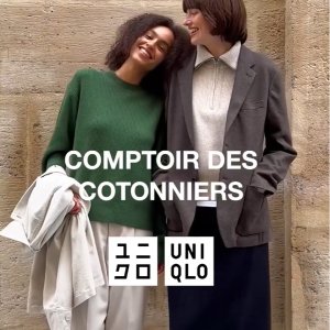 Uniqlo X Comptoir des Cotonniers 来袭 玩转秋冬清冷复古法风