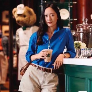 Ralph Lauren 贵气穿搭超值购 老钱衬衫裙€81 大童T恤€31